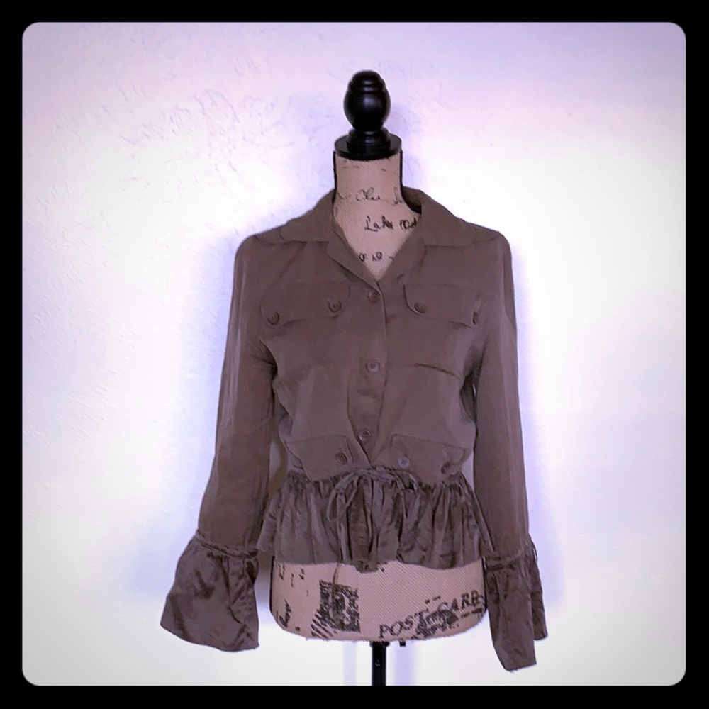 Super Chic Olive Green Jacket